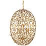 1_Currey & Company 20.5" Secret Garden Gold 4-Light Chandelier