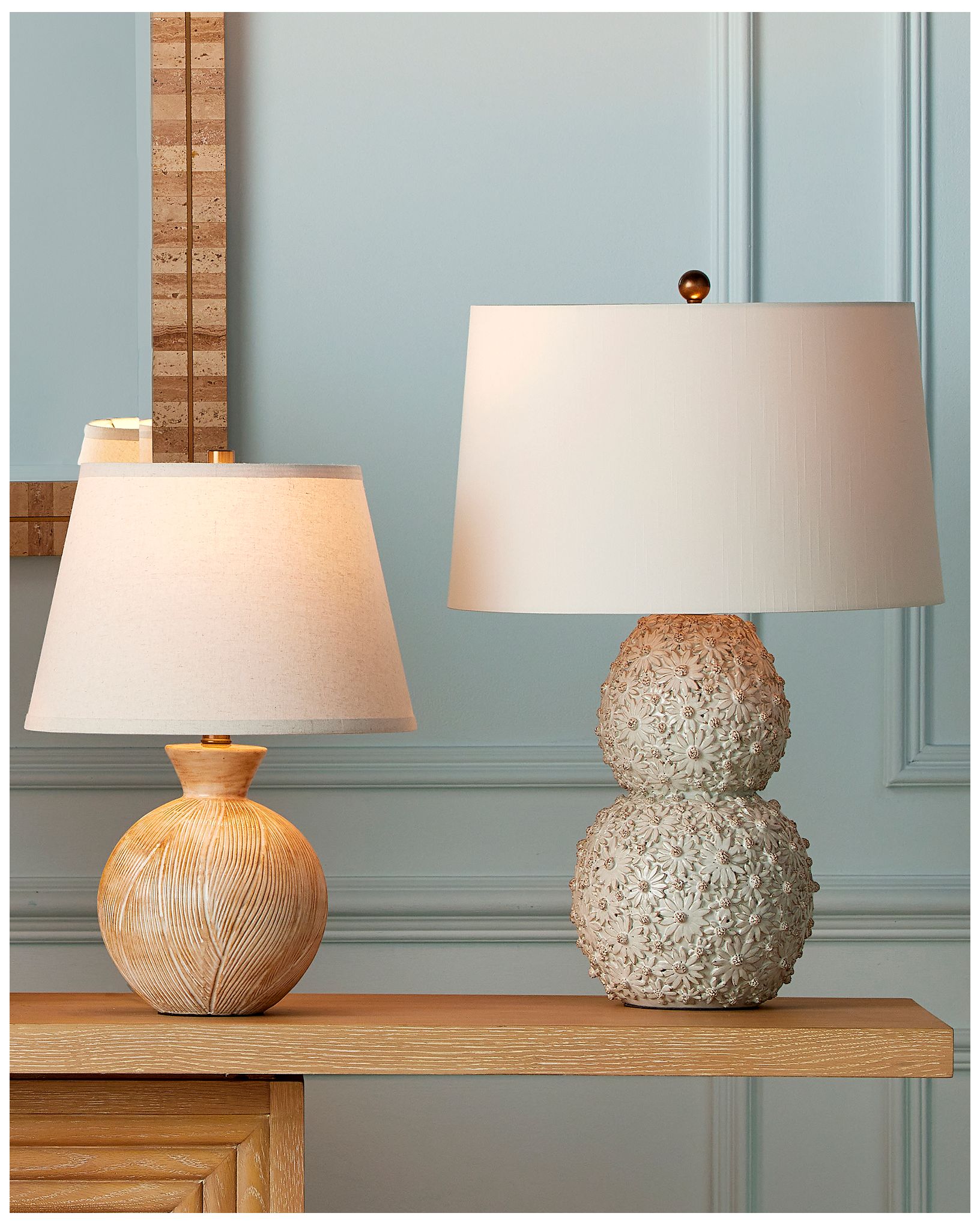 Image 5 Currey & Company 20" High Beige Table Lamp more views