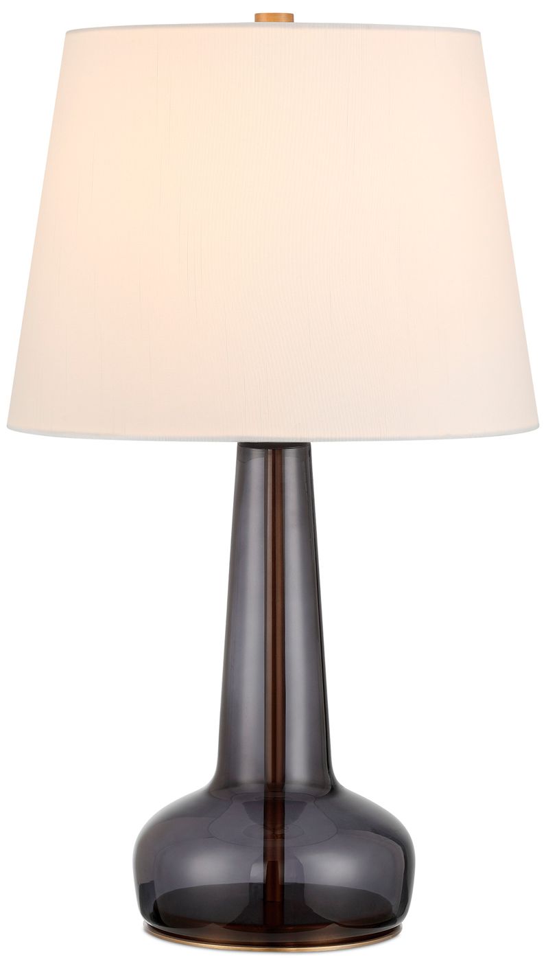 Currey & Company 22" High Dark Purple Table Lamp