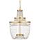 Currey & Company 22" Mademoiselle Medium 3-Light Chandelier