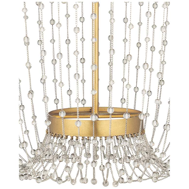 Image 3 Currey & Company 22" Mademoiselle Medium 3-Light Chandelier more views