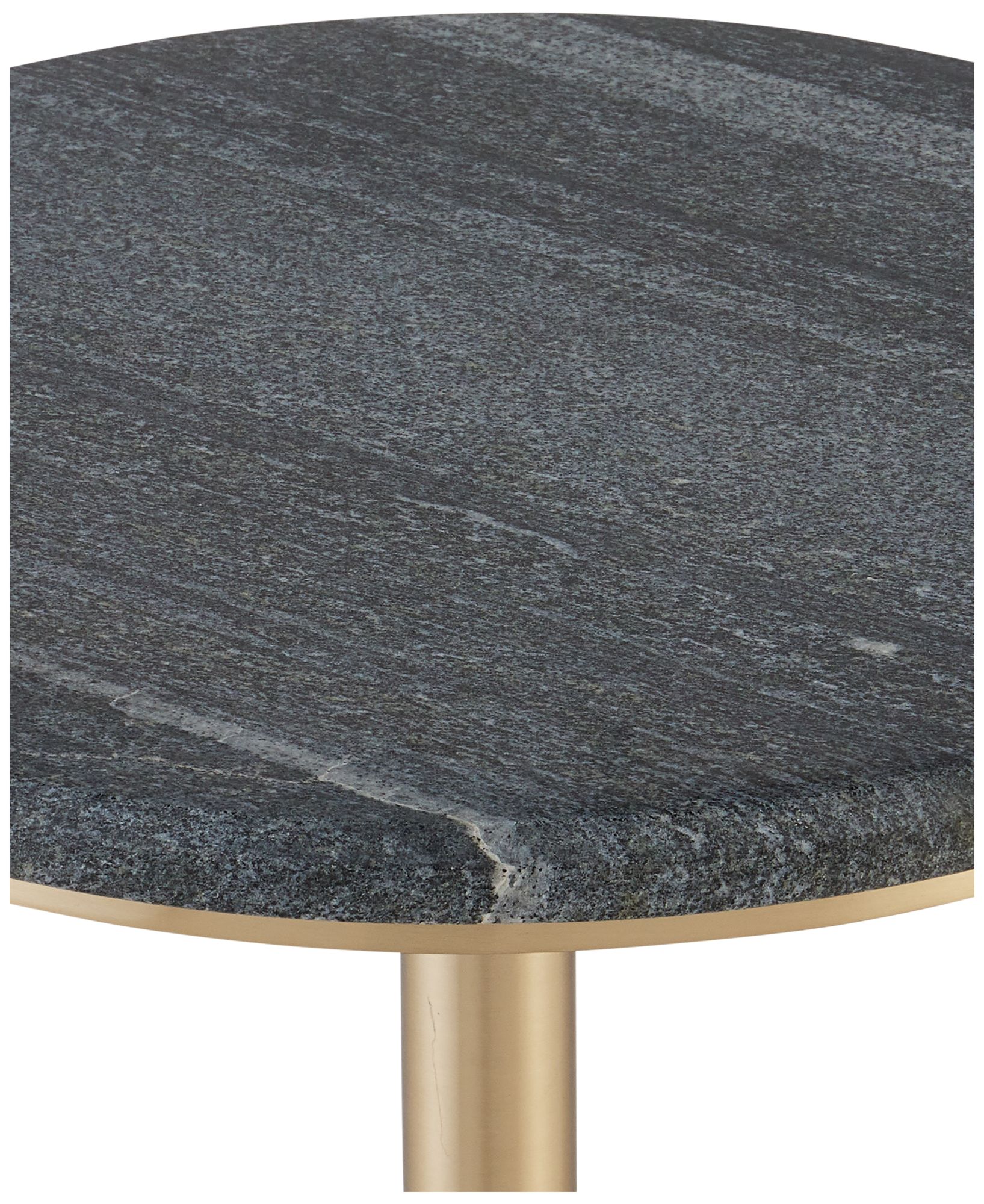 Image 2 Currey & Company 23.25" Miles Black Marb more views