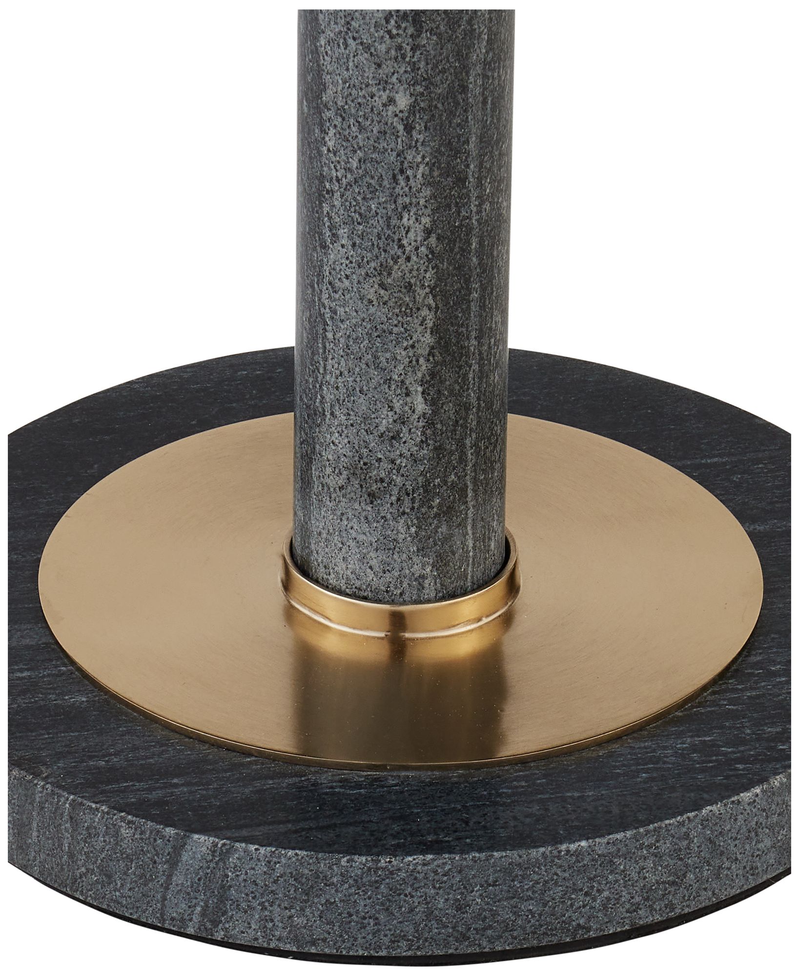 Image 3 Currey & Company 23.25" Miles Black Marb more views