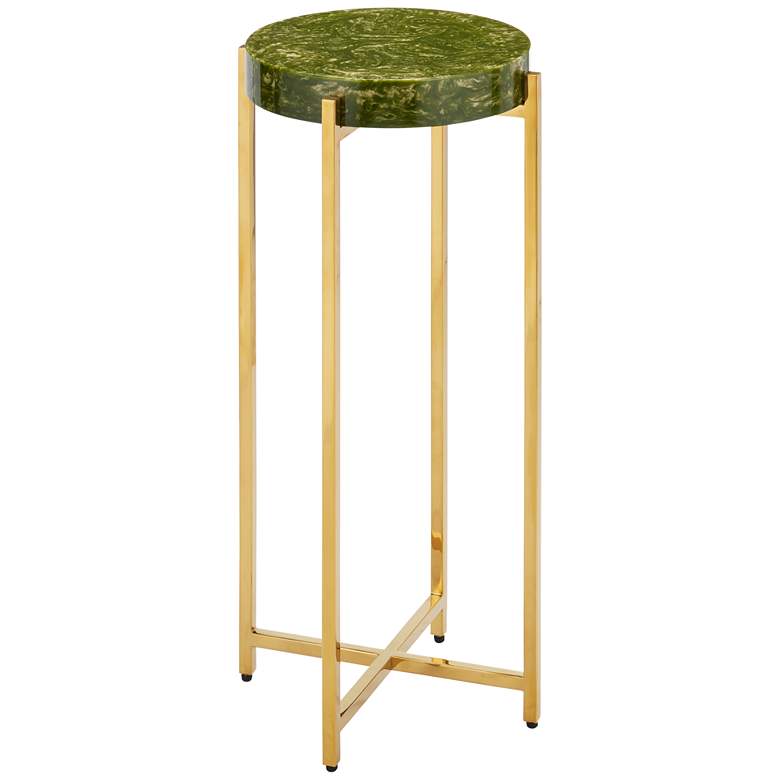 Image 1 Currey & Company 23" Rina Green Drinks T
