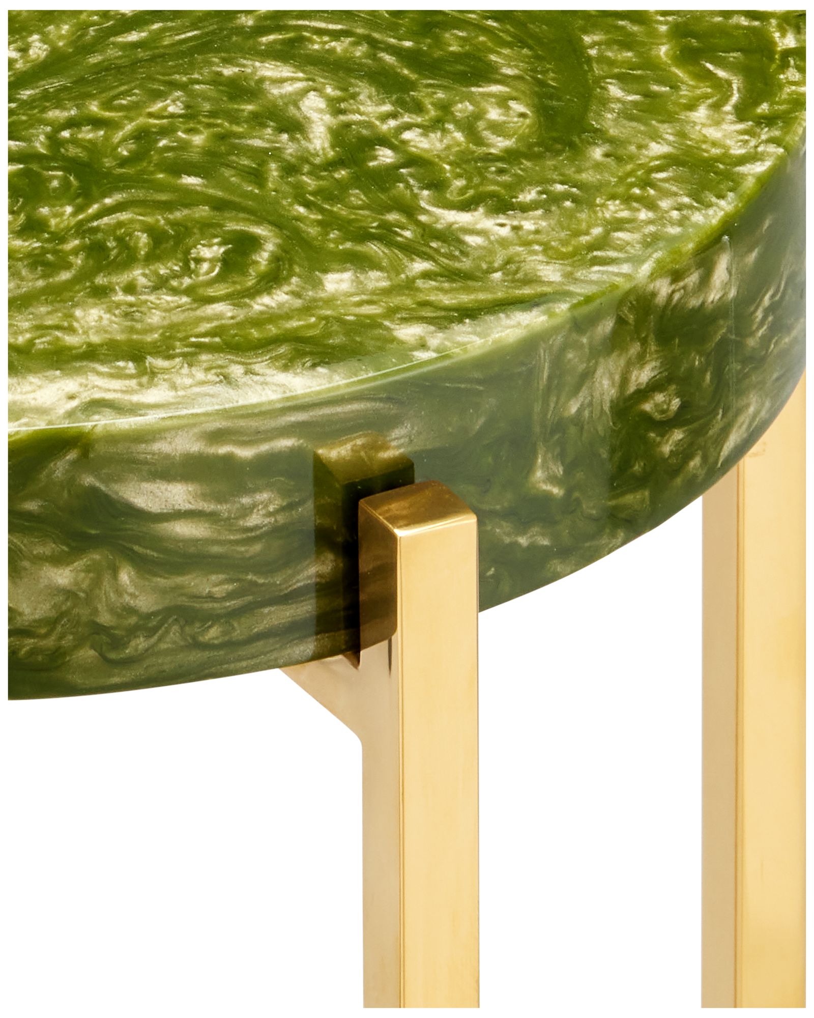 Image 2 Currey & Company 23" Rina Green Drinks T more views