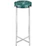4_Currey & Company 23" Rina Teal Drinks Ta more views