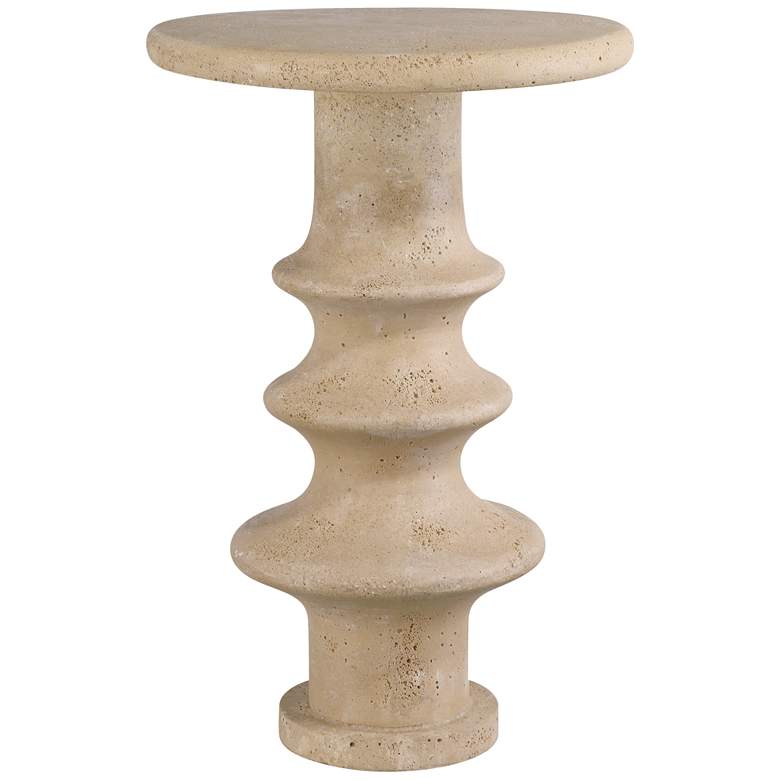 Image 1 Currey & Company 23" Rollins Accent Tabl