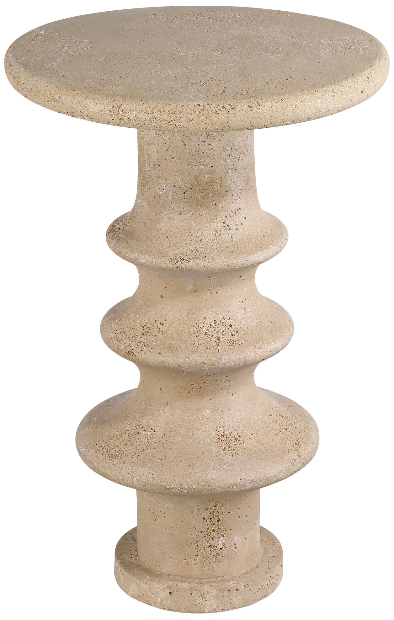 Image 4 Currey & Company 23" Rollins Accent Tabl more views