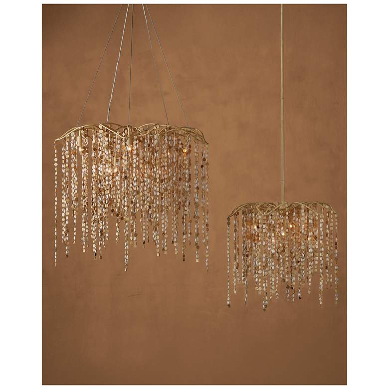 Image 7 Currey & Company 24.5" Kealia Medium 7-Light Chandelier more views