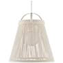 4_Currey & Company 24" Parnell Medium White 1-Light Pendant more views