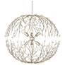 1_Currey & Company 25.5" Shinju Pearl Orb 6-Light Chandelier