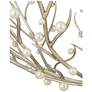 2_Currey & Company 25.5" Shinju Pearl Orb 6-Light Chandelier more views