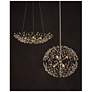 6_Currey & Company 25.5" Shinju Pearl Orb 6-Light Chandelier more views