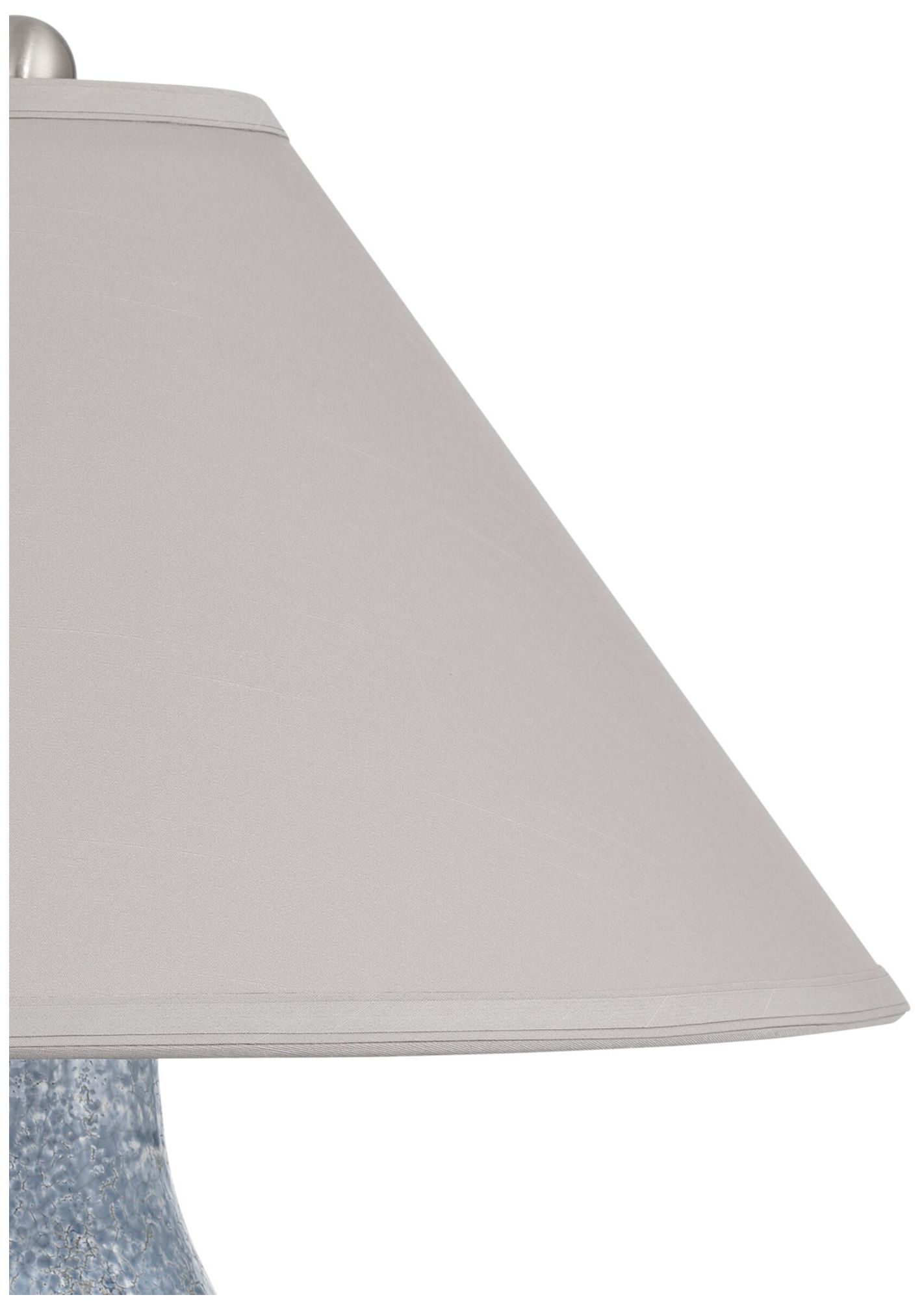 Image 3 Currey & Company 25" High Gray, Blue Table Lamp more views