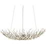 6_Currey & Company 28.5" Shinju Pearl Bowl 4-Light Chandelier more views
