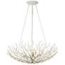 7_Currey & Company 28.5" Shinju Pearl Bowl 4-Light Chandelier more views