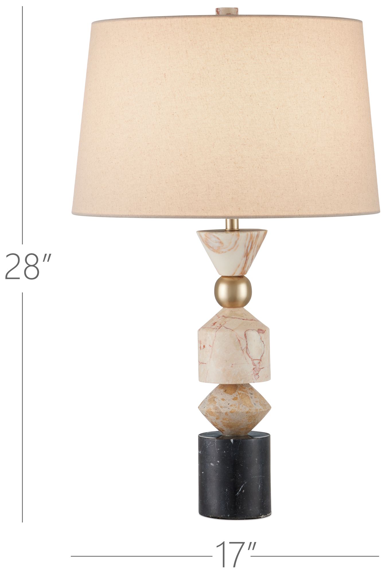 Image 5 Currey & Company 28" Seguso Table Lamp more views