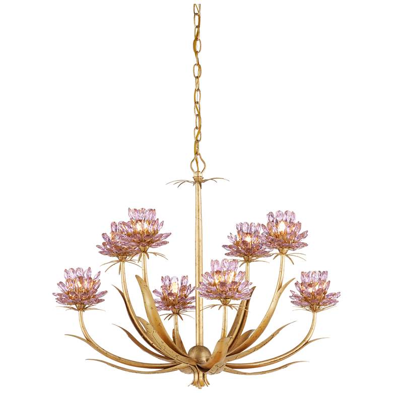 Image 1 Currey & Company 29.5" Marilee Medium 8-Light Chandelier