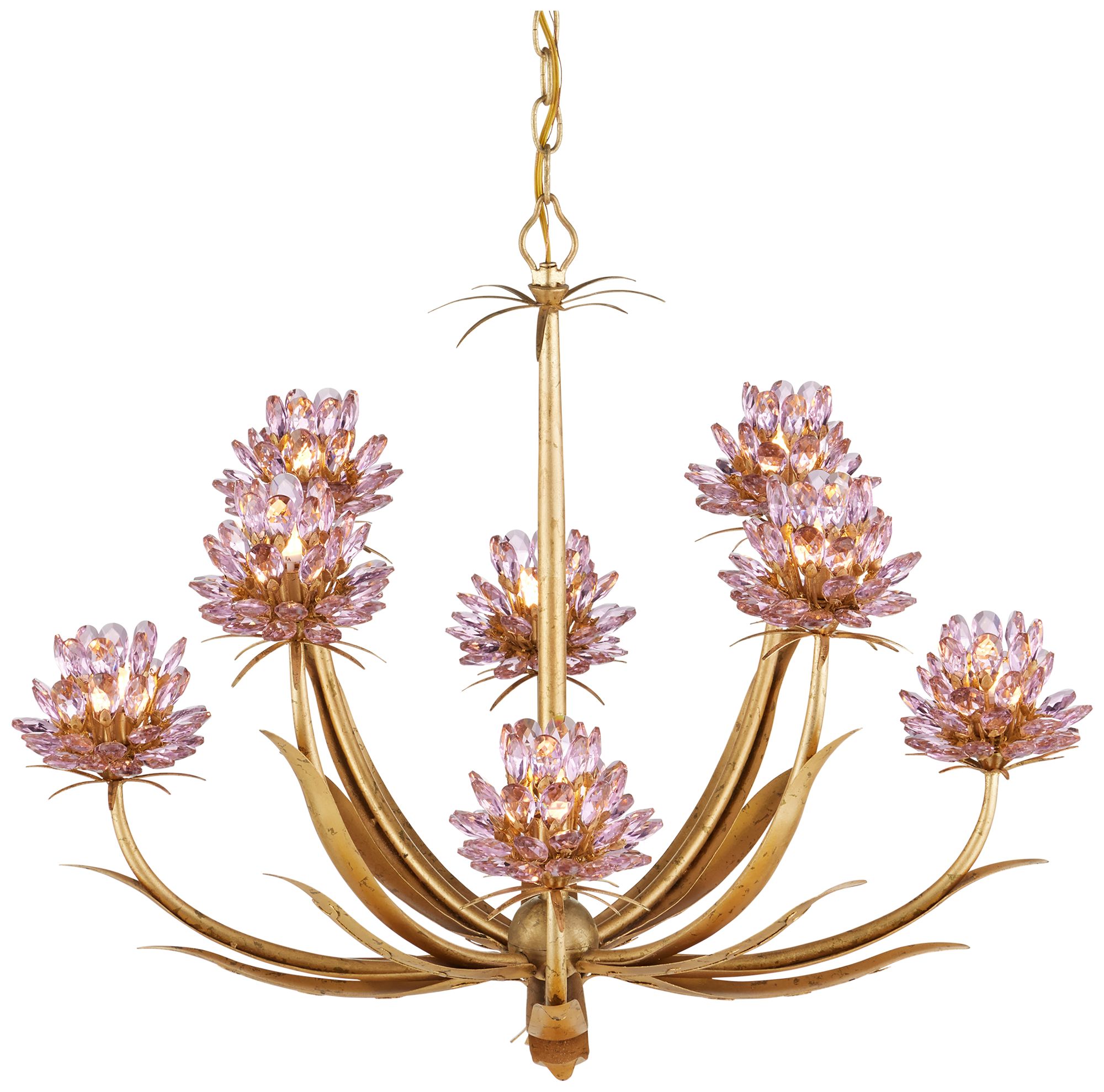 Image 4 Currey & Company 29.5" Marilee Medium 8-Light Chandelier more views