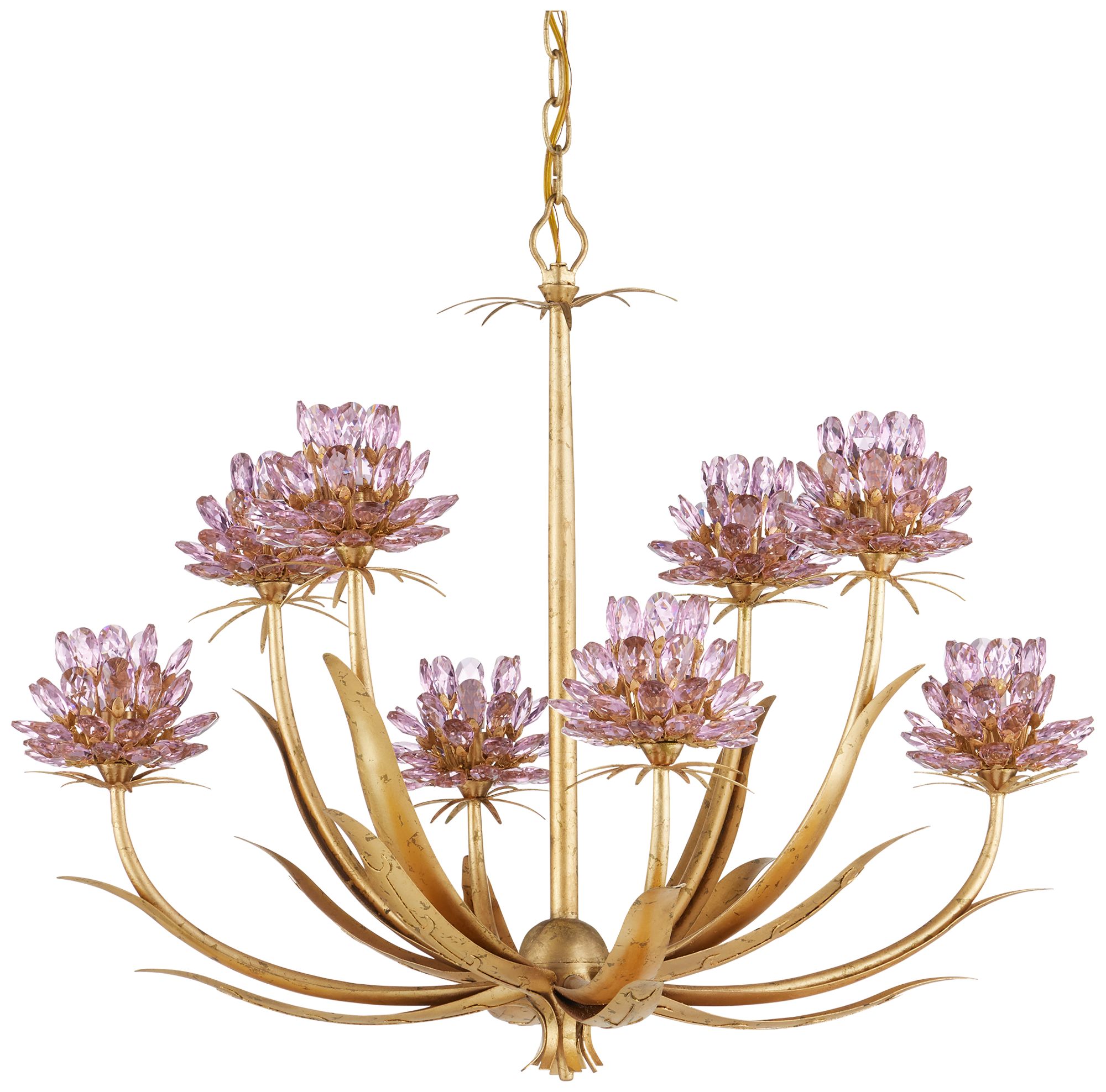 Image 5 Currey & Company 29.5" Marilee Medium 8-Light Chandelier more views