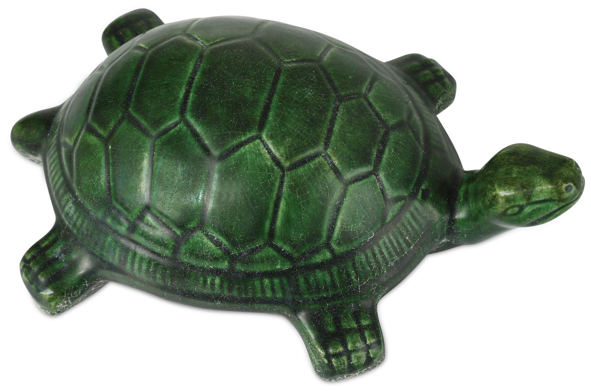 Image 3 Currey & Company 3" Tang Dynasty Green Turtle more views