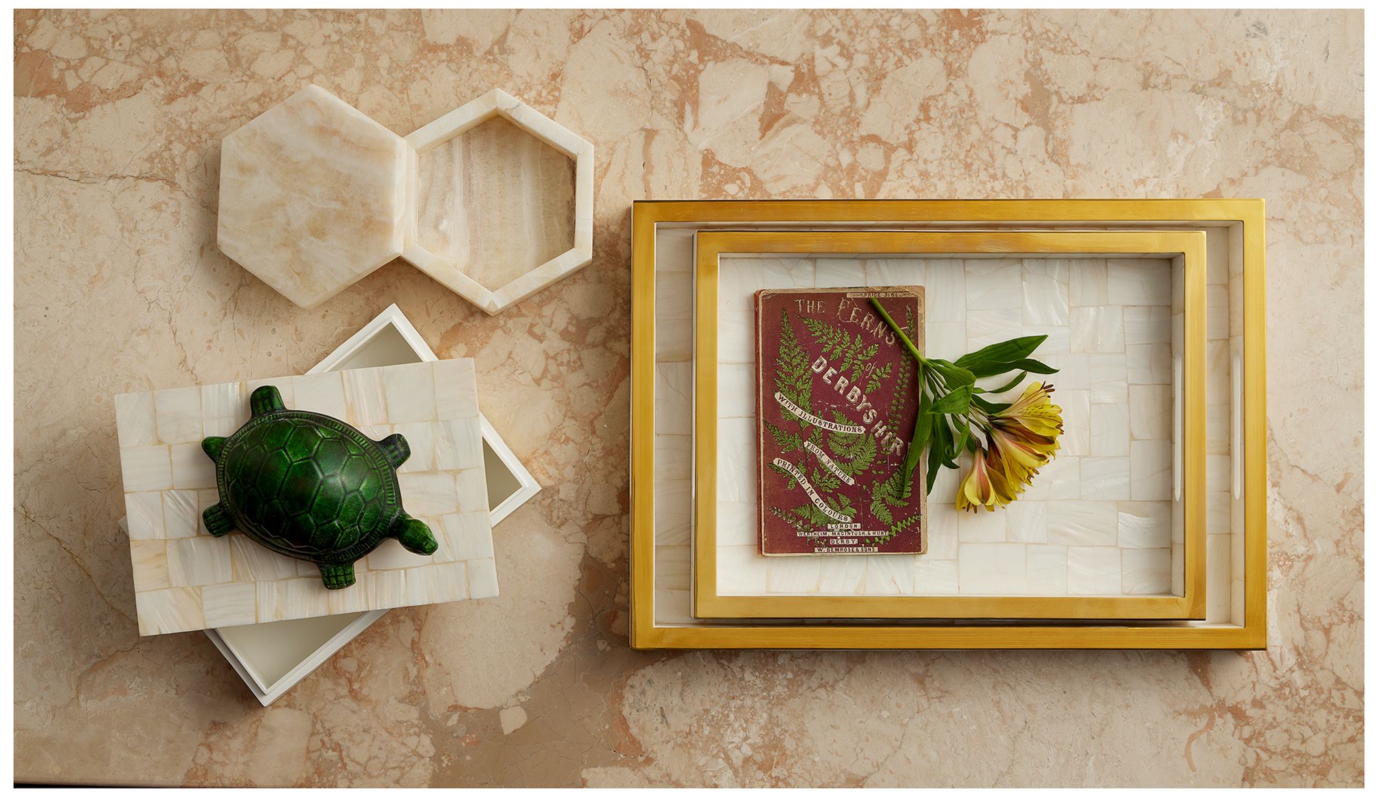 Image 4 Currey & Company 3" Tang Dynasty Green Turtle more views