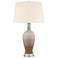 Currey & Company 30.25" Happy 80's Brown & Pale Blue Table Lamp