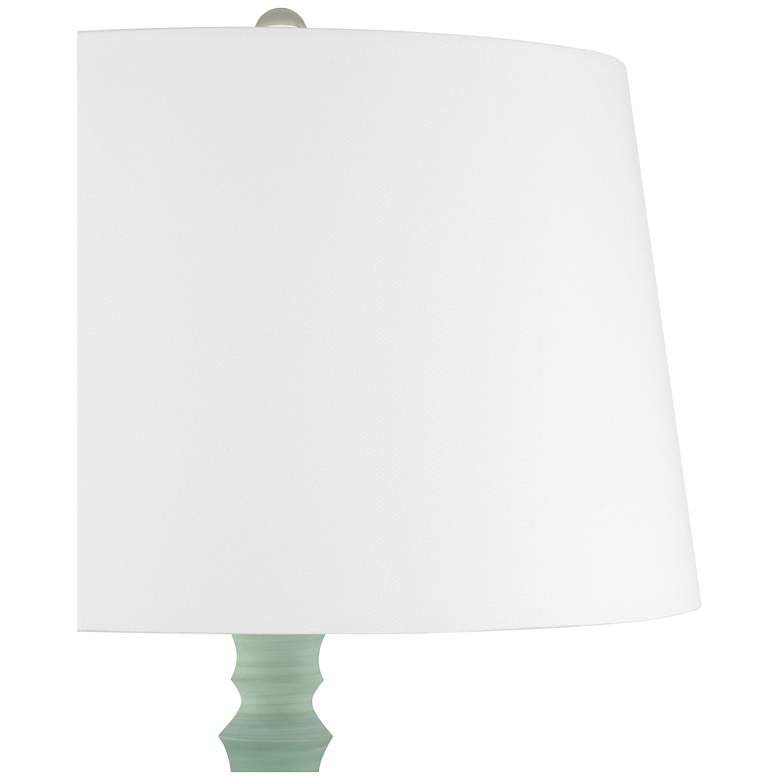 Image 4 Currey & Company 30.25" Happy 80's Brown & Pale Blue Table Lamp more views