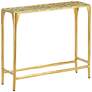 1_Currey & Company 30.75" Honeycomb Gold C