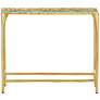 4_Currey & Company 30.75" Honeycomb Gold C more views