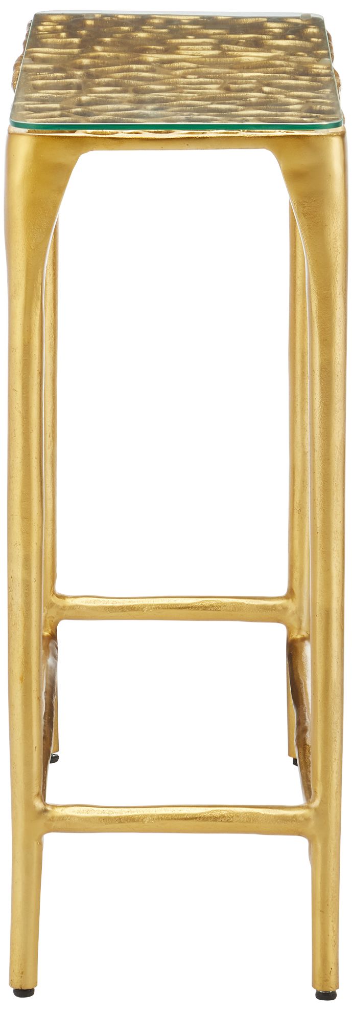 Image 5 Currey & Company 30.75" Honeycomb Gold C more views