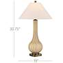6_Currey & Company 30.75" Striae Table Lamp more views