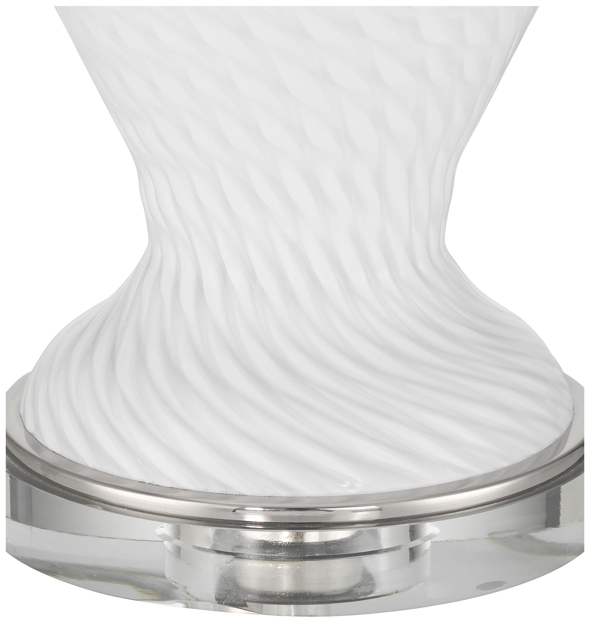 Image 2 Currey & Company 30.75" Zeta White Table Lamp more views