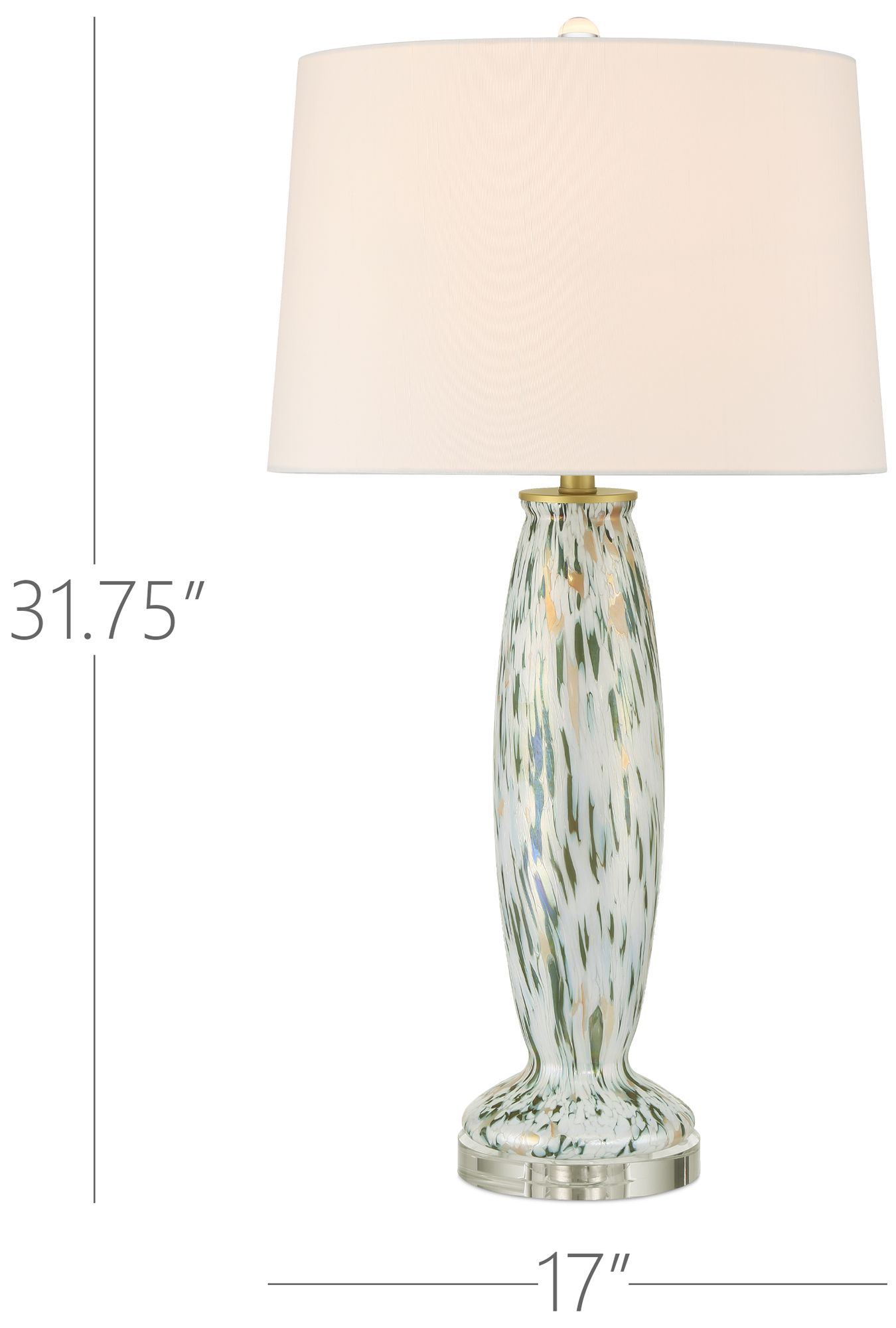 Image 5 Currey & Company 31.75" Motte Table Lamp more views