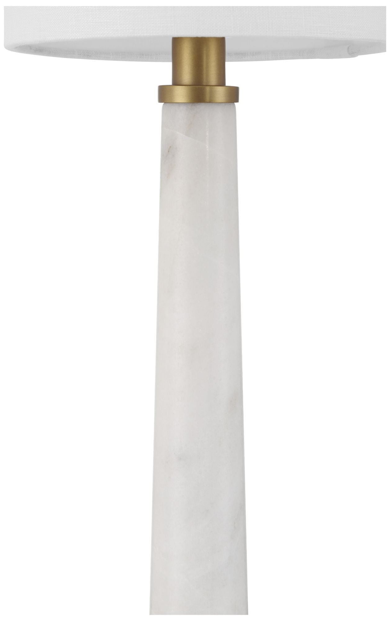 Image 2 Currey & Company 31.75" Munroe White Table Lamp more views