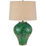 2_Currey & Company 31" Blarney Green Table Lamp
