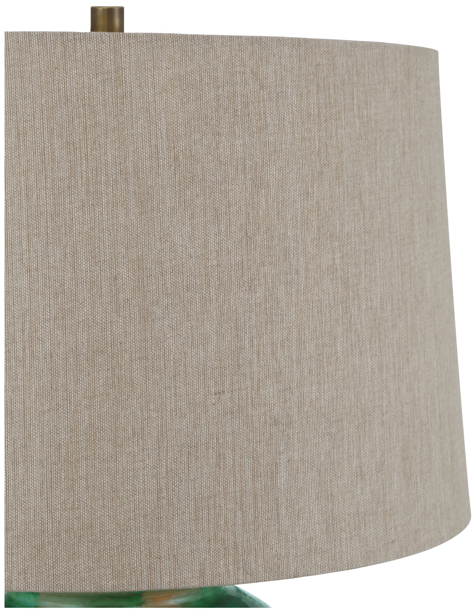 Image 4 Currey & Company 31" Blarney Green Table Lamp more views