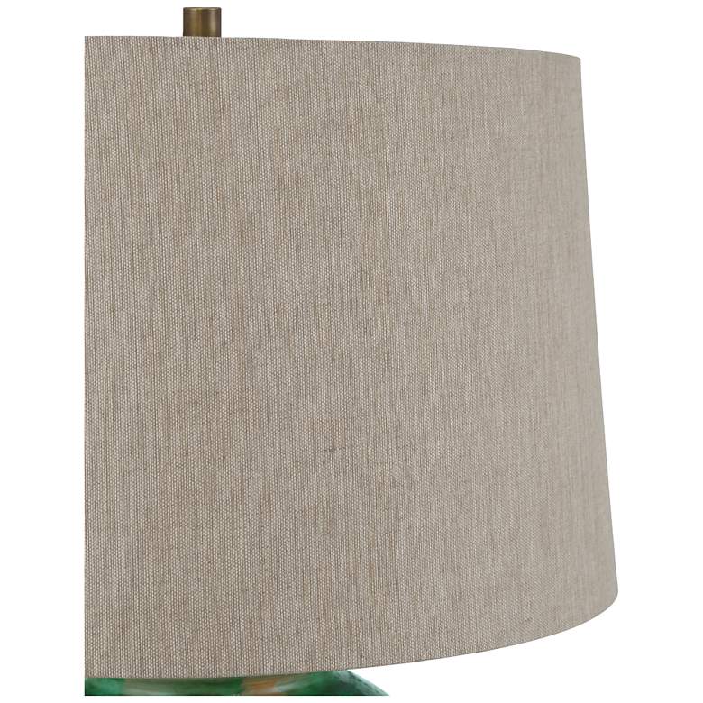 Image 4 Currey & Company 31" Blarney Green Table Lamp more views