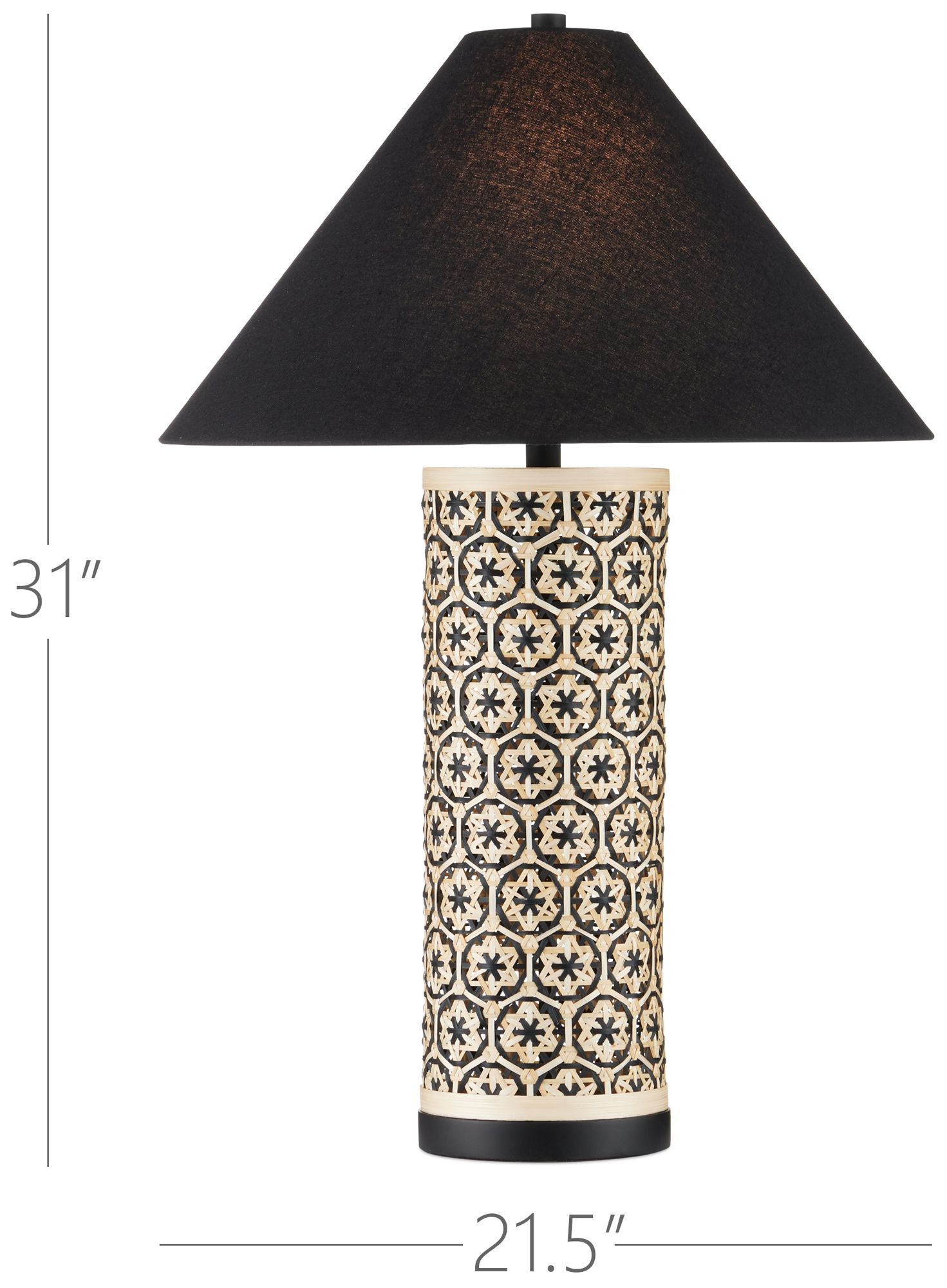 Image 6 Currey & Company 31" Nebulon Table Lamp more views