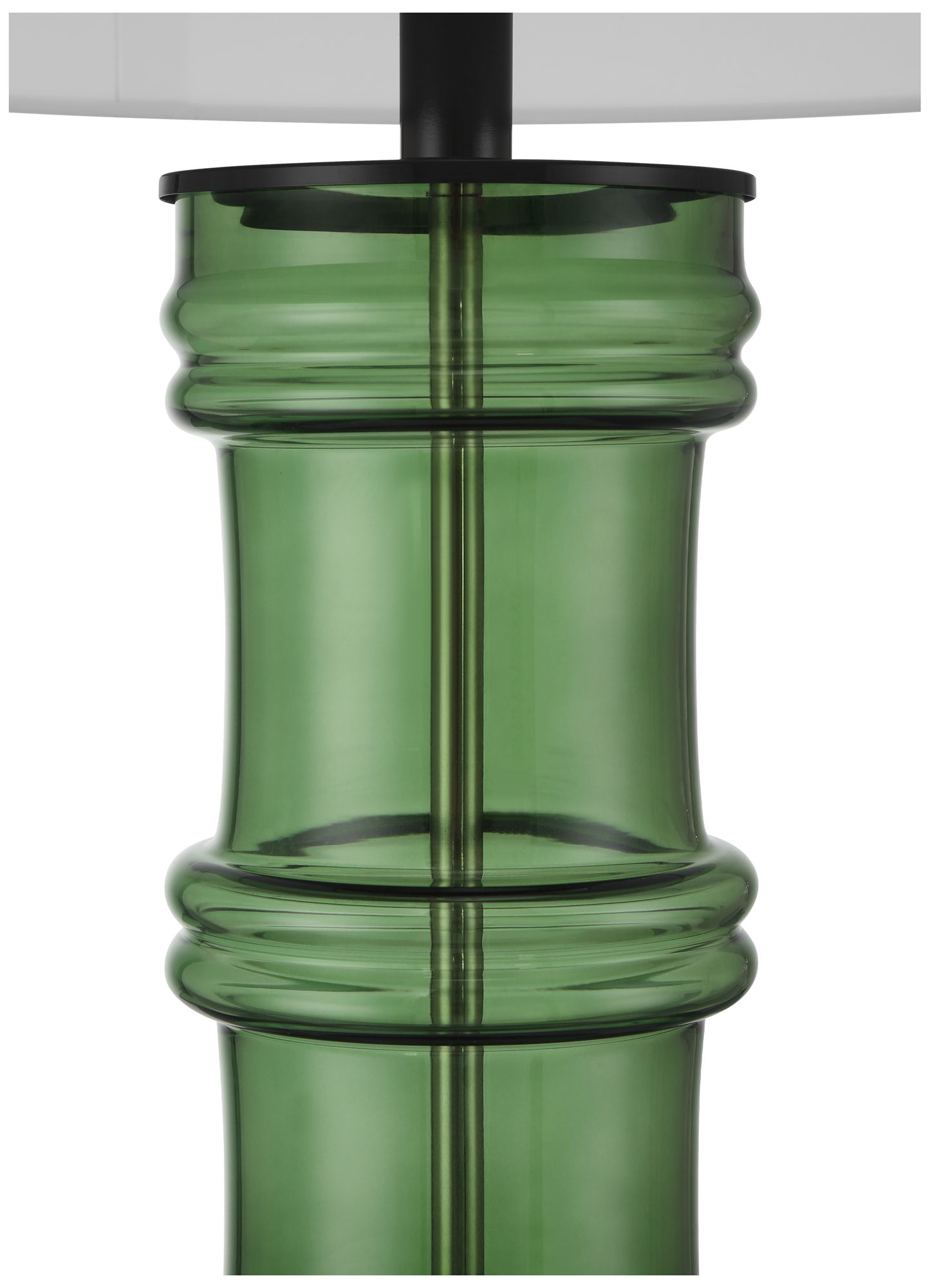 Image 2 Currey & Company 32" Balsam Green Table Lamp more views