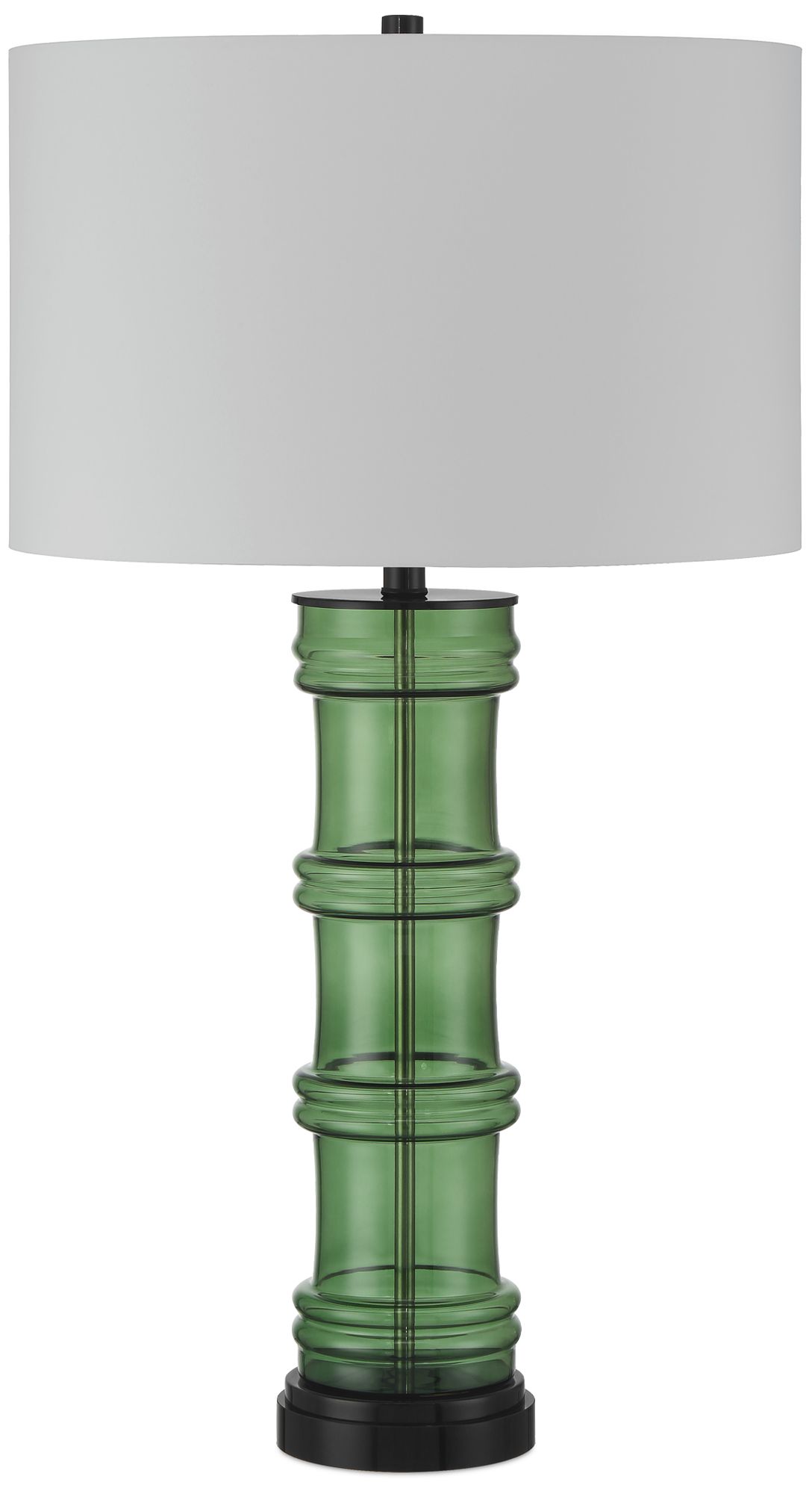 Image 4 Currey & Company 32" Balsam Green Table Lamp more views