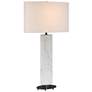 1_Currey & Company 33.25" Stanhope White Table Lamp