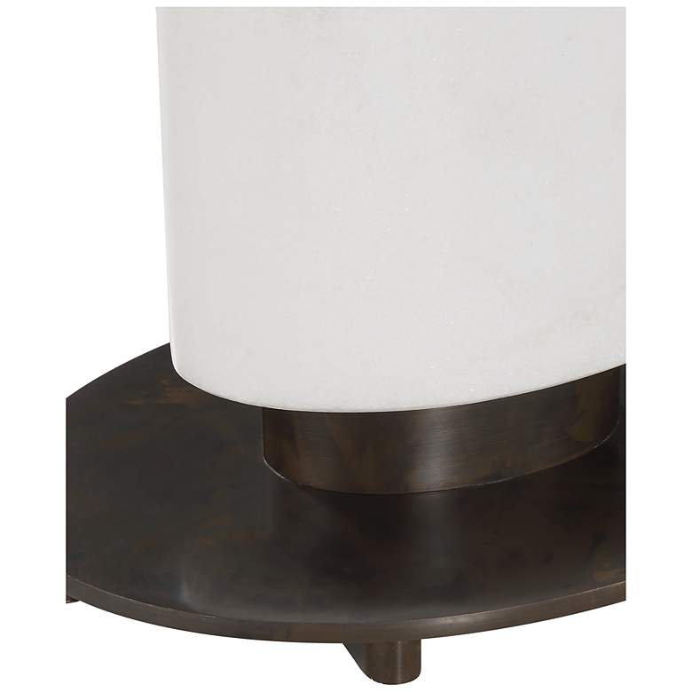 Image 3 Currey & Company 33.25" Stanhope White Table Lamp more views