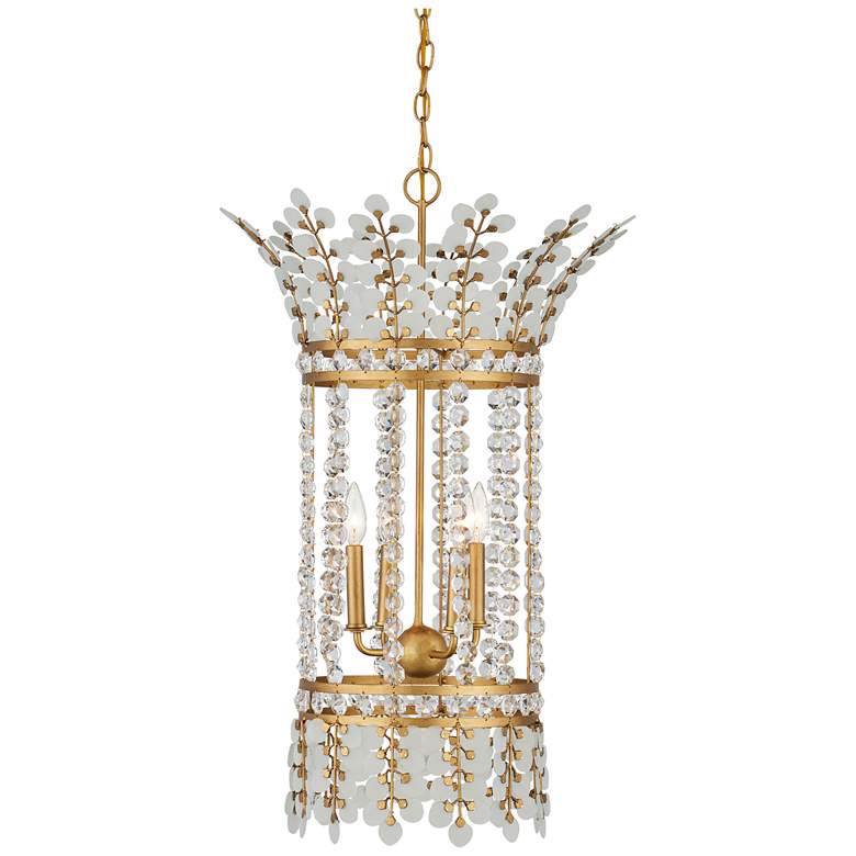 Image 1 Currey & Company 33" x 20" Bradshaw 4-Light Lantern