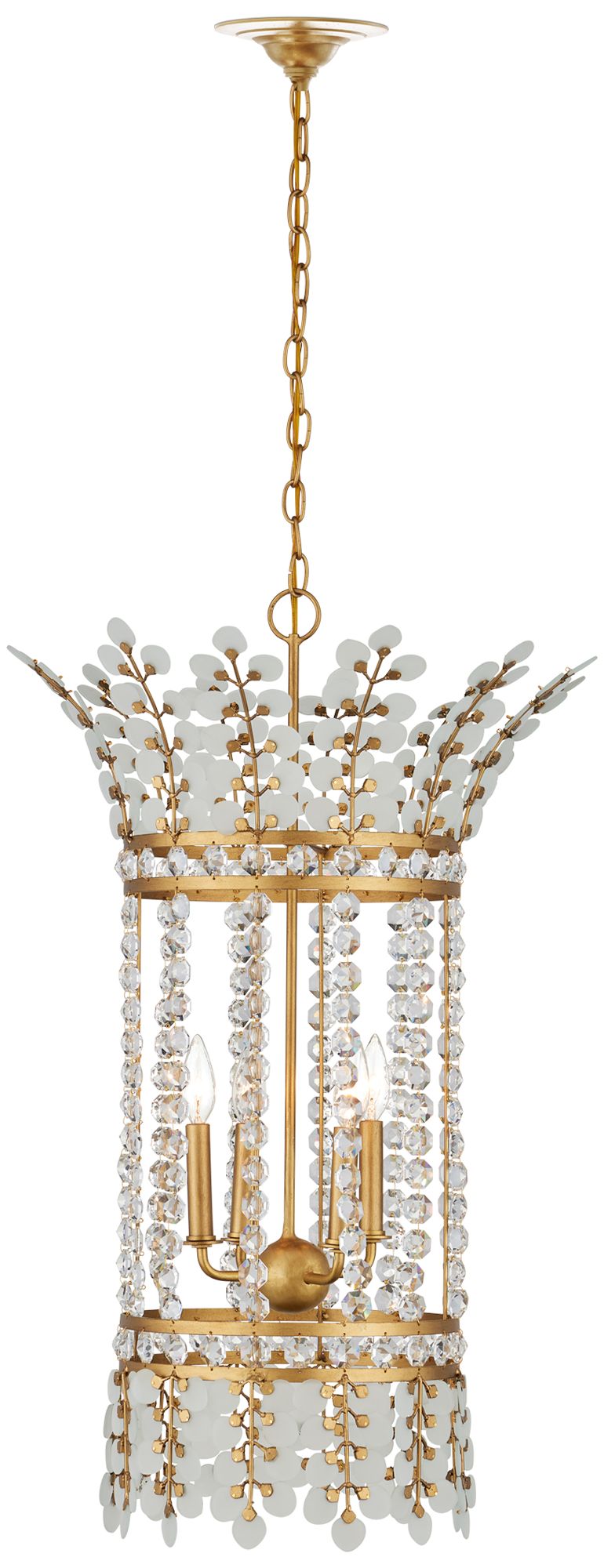 Image 5 Currey & Company 33" x 20" Bradshaw 4-Light Lantern more views