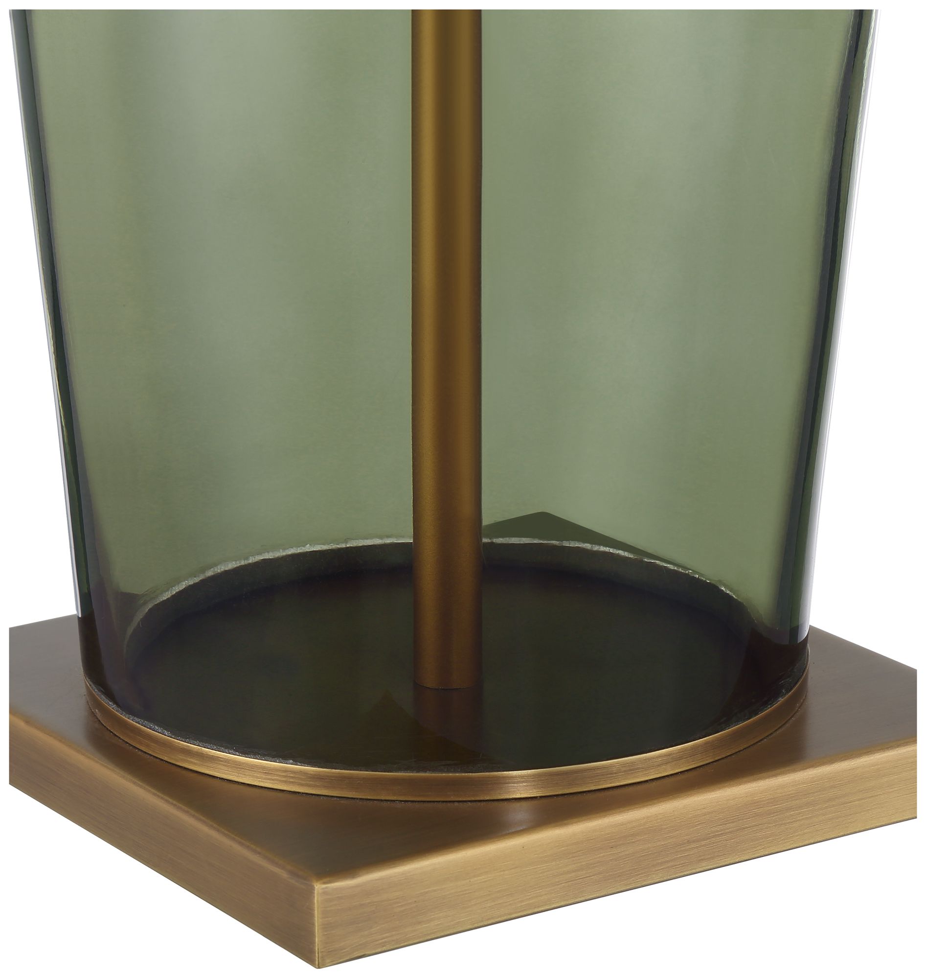 Image 2 Currey & Company 34" Olive Green Table Lamp more views