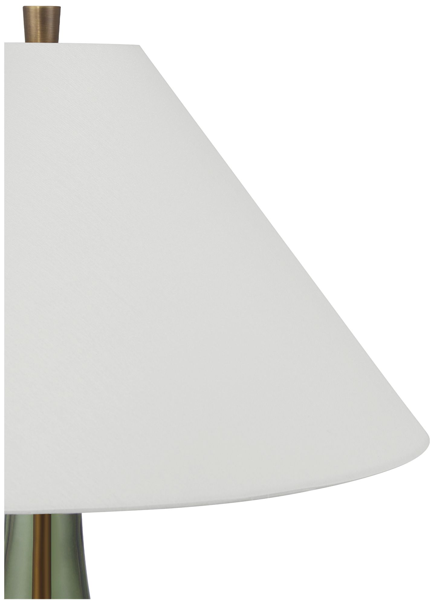 Image 3 Currey & Company 34" Olive Green Table Lamp more views