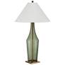 4_Currey & Company 34" Olive Green Table Lamp more views