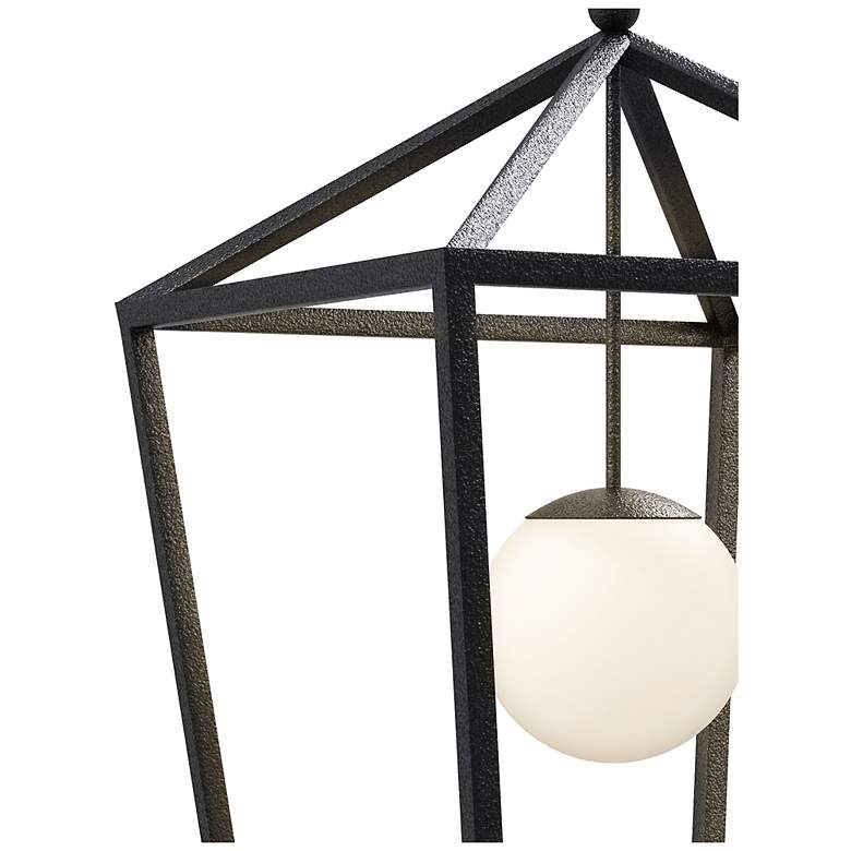 Image 2 Currey & Company 39.75"x26"x26" Denison Large Black 1-Light Outdoor Lantern more views