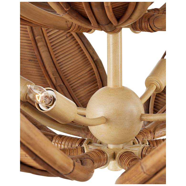 Image 3 Currey & Company 40.25" Cubana Two-Tier 8-Light Chandelier more views